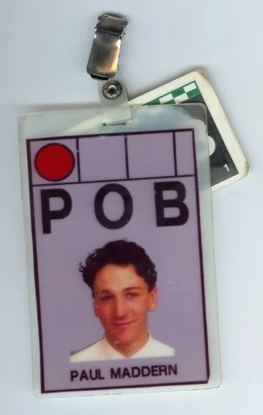 My LIFFE Trading Floor Badge (from 1993)